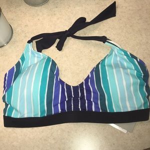Athleta halter bathing suit top